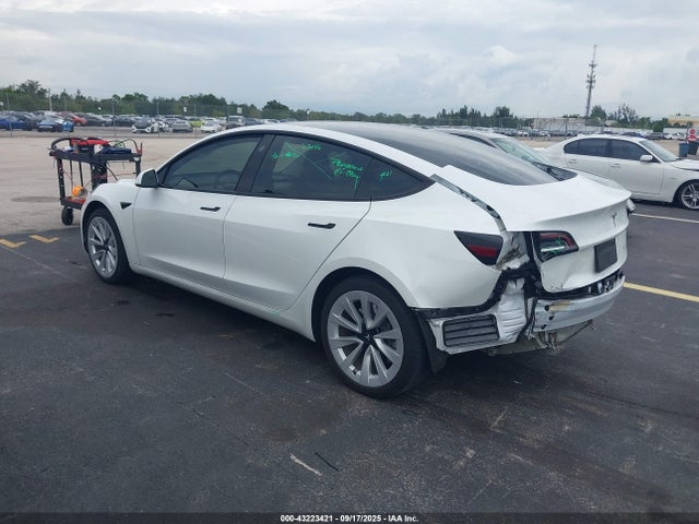 2022 TESLA MODEL 3 5YJ3E1EB1NF265453 Photo 2
