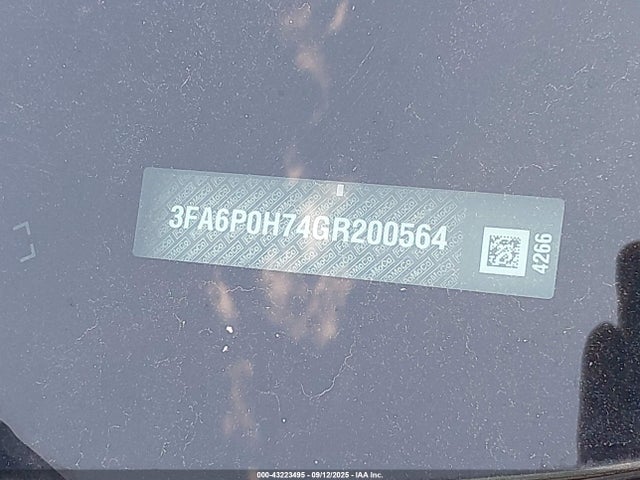 Ford 2016 2016 3FA6P0H74GR200564 Image 9