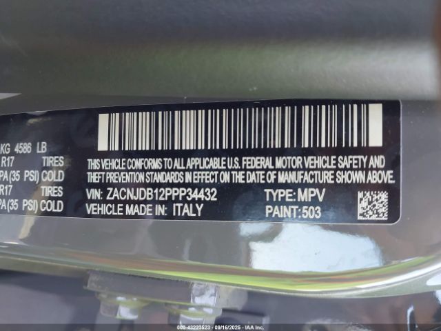 2023 JEEP RENEGADE ZACNJDB12PPP34432 Photo 8