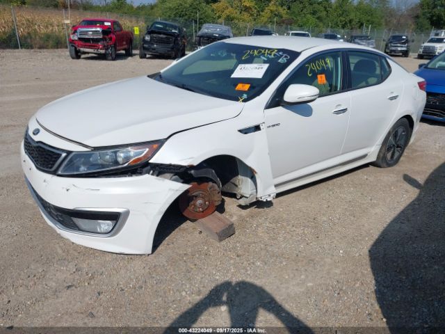 2013 KIA OPTIMA HYBRID KNAGM4ADXD5039356 Photo 1