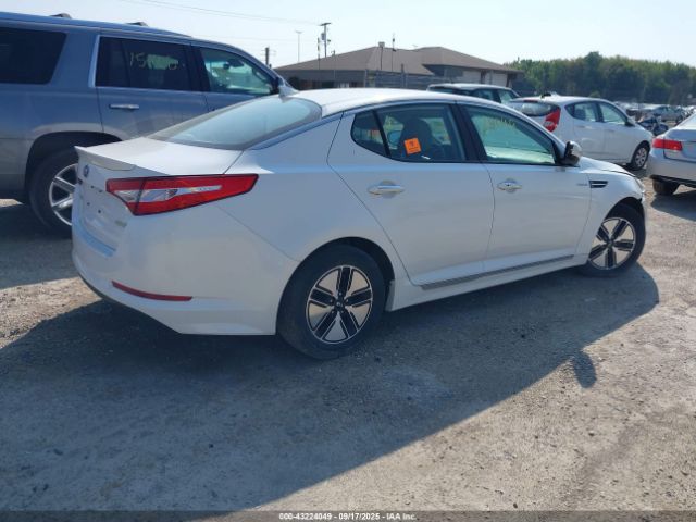 2013 KIA OPTIMA HYBRID KNAGM4ADXD5039356 Photo 3