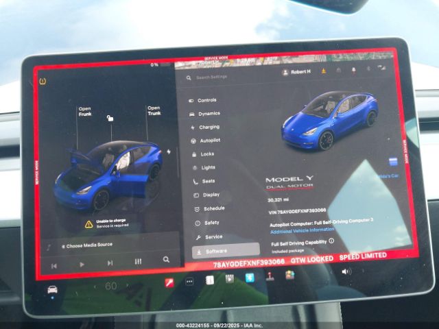 2022 TESLA MODEL Y 7SAYGDEFXNF393066 Photo 6