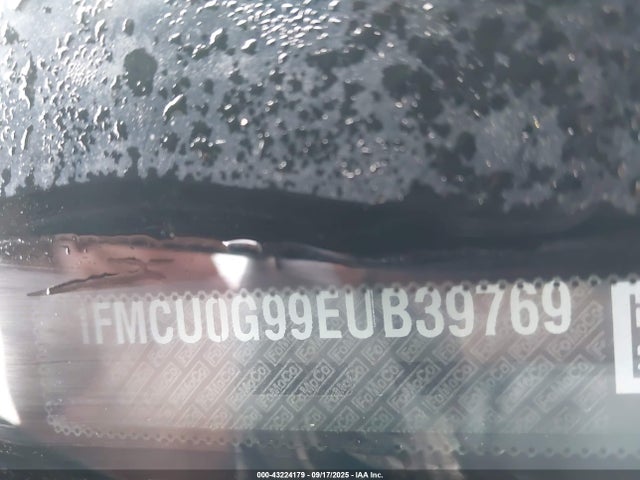 1FMCU0G99EUB39769 Ford 2014