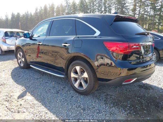 2016 ACURA MDX 5FRYD4H25GB046549 Photo 2