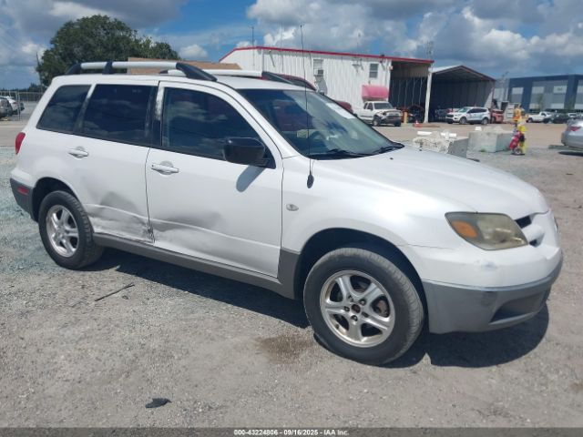 2003 MITSUBISHI OUTLANDER JA4LX31G13U056882