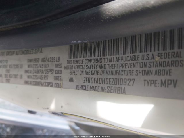 2014 FIAT 500L ZFBCFADH6EZ010927 Photo 8