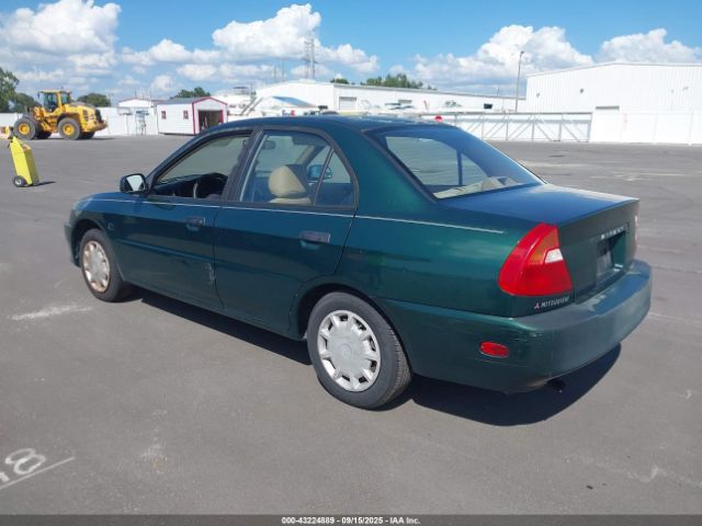 2000 MITSUBISHI MIRAGE JA3AY26C1YU012087 Photo 2