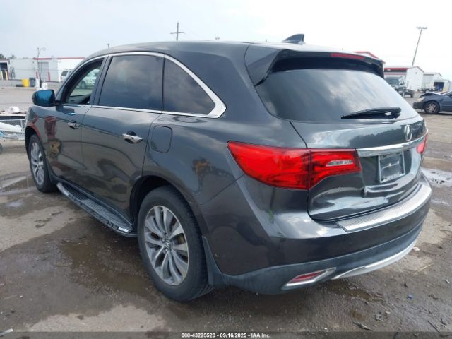 2015 ACURA MDX 5FRYD4H46FB002544 Photo 2
