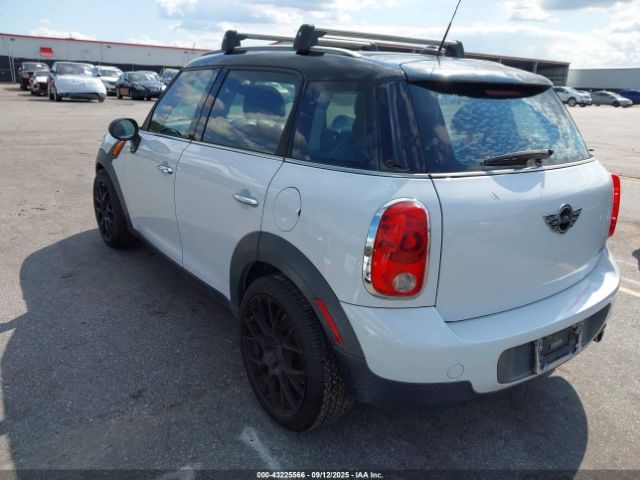 2011 MINI COOPER COUNTRYMAN WMWZB3C53BWH95135 Photo 2
