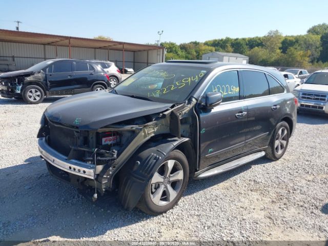 2014 ACURA MDX 5FRYD3H22EB019848 Photo 1