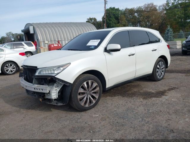 2014 ACURA MDX 5FRYD4H6XEB048491 Photo 1