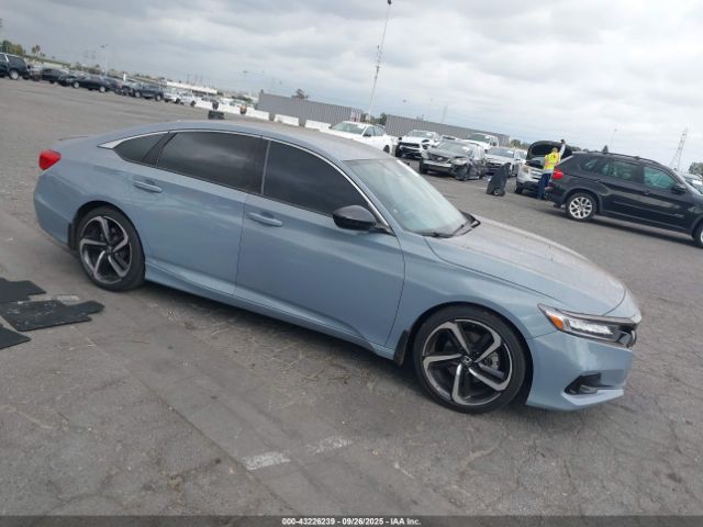 2022 HONDA ACCORD 1HGCV1F45NA044965