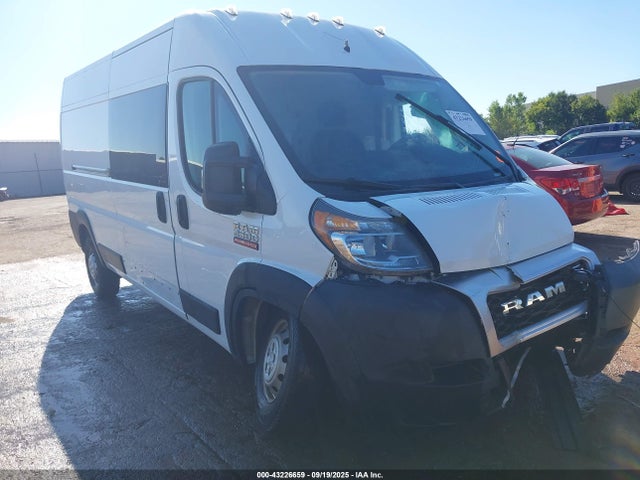 Продаж на аукціоні авто 2021 Ram Promaster 2500 High Roof 159 Wb, vin: 3C6LRVDGXME561401, номер лоту: 43226659