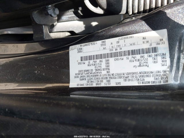 Ford 2015 2015 1FADP3K26FL253835 Image 9