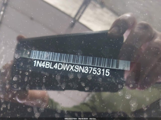 Nissan 2025 2025 1N4BL4DWXSN375315 Image 9
