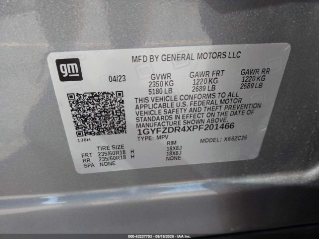 2023 CADILLAC XT4 1GYFZDR4XPF201466 Photo 8