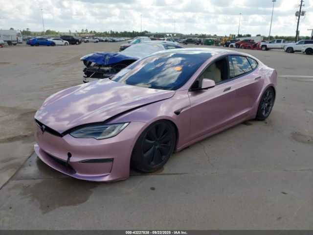 2021 TESLA MODEL S 5YJSA1E59MF455808 Photo 1