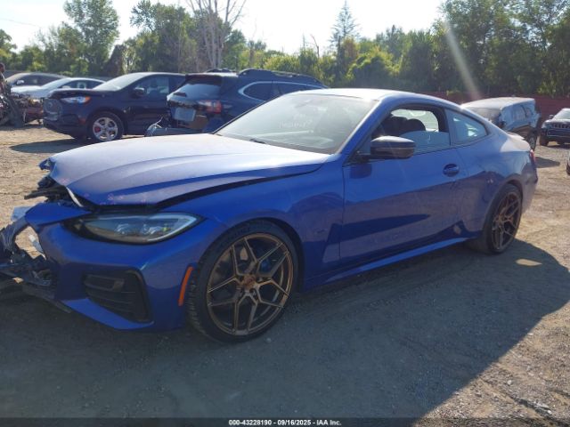2021 BMW M440I WBA13AR08MCG35752 Photo 1
