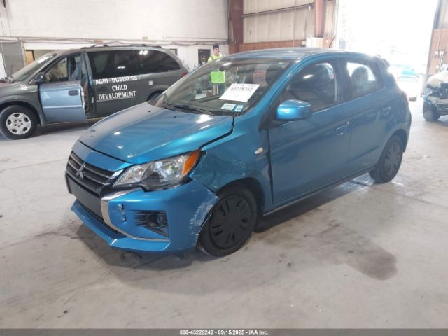 2022 MITSUBISHI MIRAGE ML32AUHJXNH006569 Photo 1