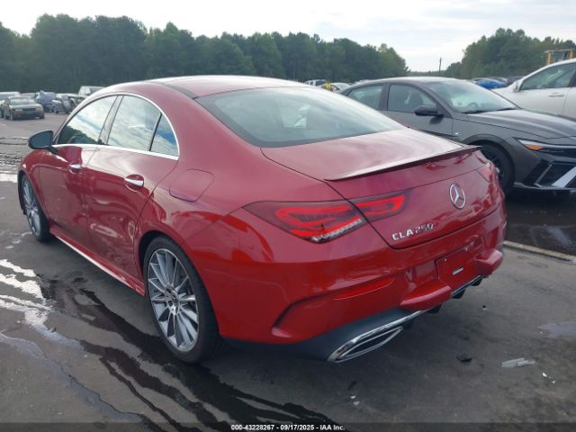 2022 MERCEDES-BENZ CLA 250 COUPE W1K5J4GBXNN272525 Photo 2