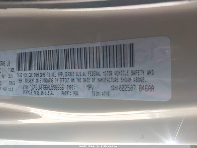 Jeep 2017 2017 1C4BJWFG6HL598666 Image 9