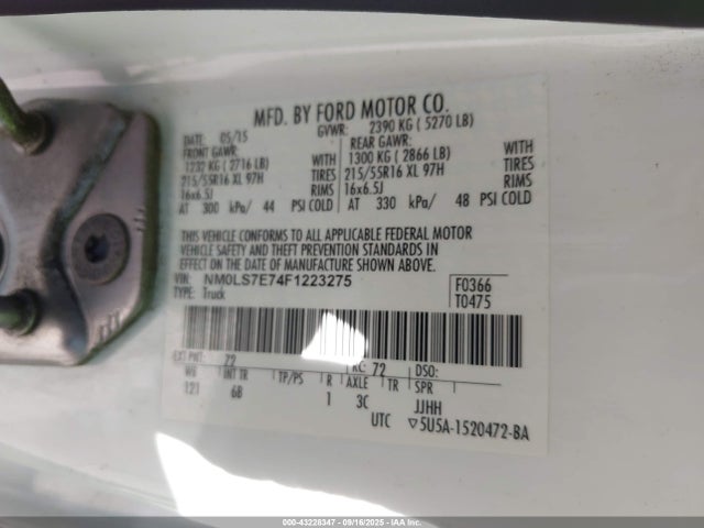 Ford Transit Connect 2015 NM0LS7E74F1223275 Image 9