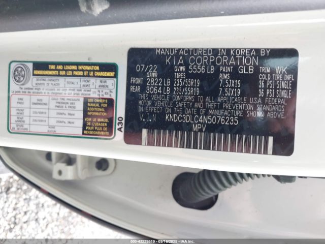 2022 KIA EV6 KNDC3DLC4N5076235 Photo 8