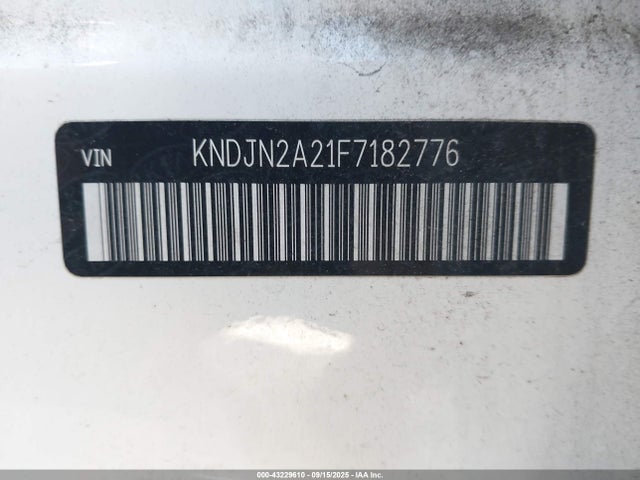 KIA dohc gdi gamma 2015 KNDJN2A21F7182776 Image 9