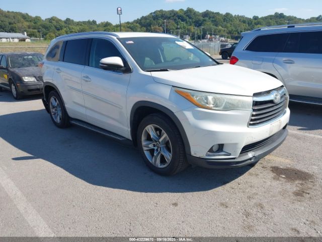 2016 TOYOTA HIGHLANDER 5TDDKRFH2GS302149