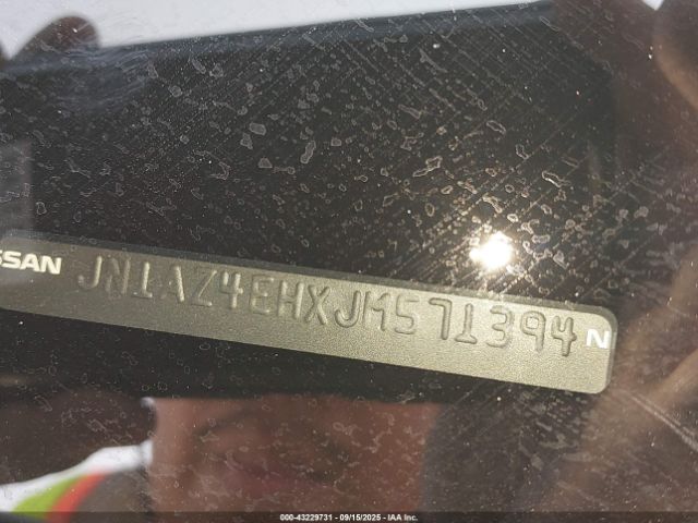 2018 NISSAN 370Z JN1AZ4EHXJM571394 Photo 8