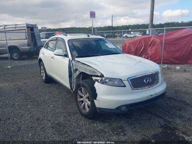 2005 INFINITI FX35 JNRAS08W95X210828