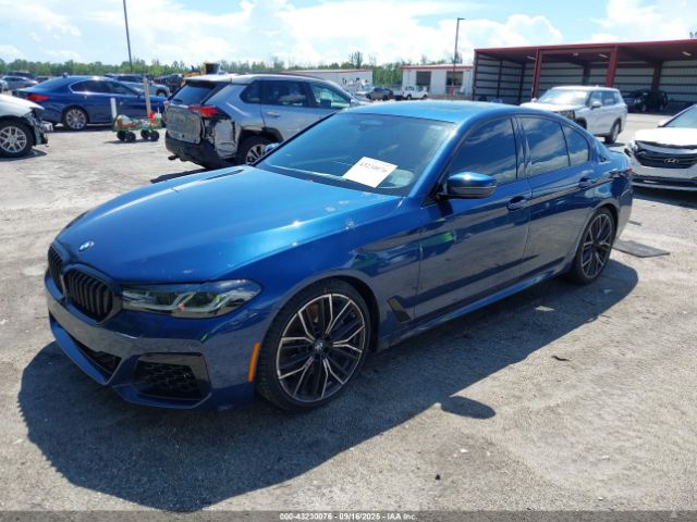 2021 BMW M550I WBA13BK05MCF69807 Photo 1