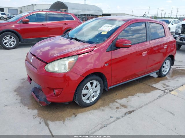 2015 MITSUBISHI MIRAGE ML32A4HJ2FH047182 Photo 1
