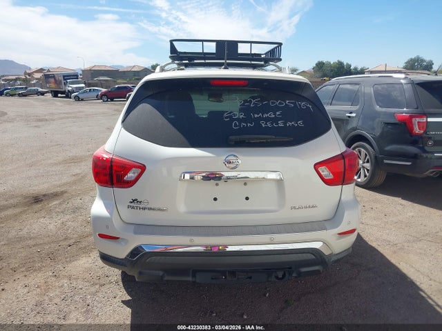 5N1DR2MN3HC641819 Nissan Pathfinder Platinum