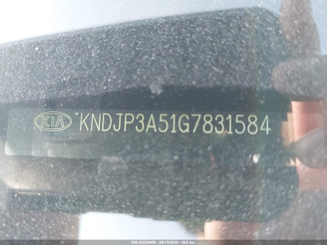 KNDJP3A51G7831584 KIA dohc gdi nu