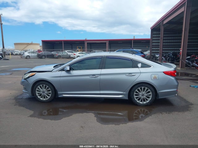 2015 Hyundai Sonata Limited მანქანა იყიდება აუქციონზე, vin: 5NPE34AF6FH065549, აუქციონის ნომერი: 43230411