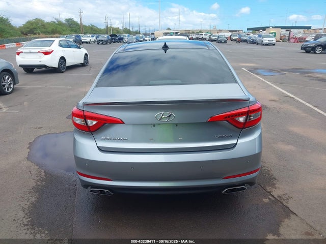 2015 Hyundai Sonata Limited მანქანა იყიდება აუქციონზე, vin: 5NPE34AF6FH065549, აუქციონის ნომერი: 43230411