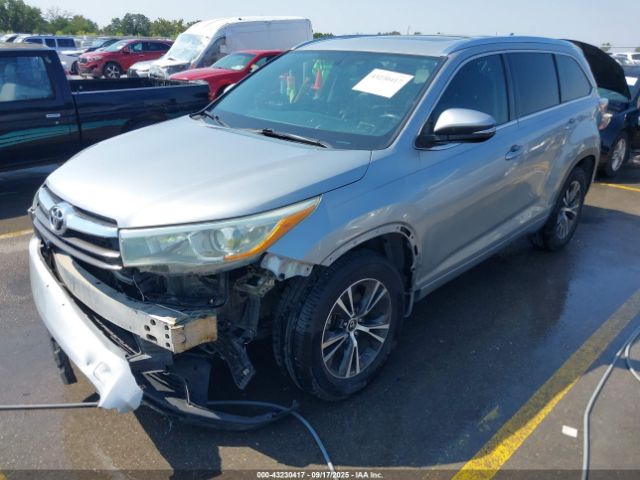 2016 TOYOTA HIGHLANDER 5TDKKRFH2GS159517 Photo 1