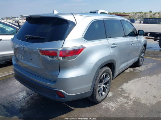 2016 TOYOTA HIGHLANDER 5TDKKRFH2GS159517 Photo 3