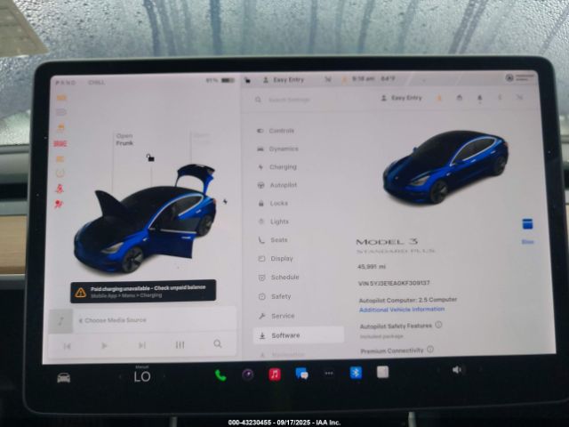 2019 TESLA MODEL 3 5YJ3E1EA0KF309137 Photo 6