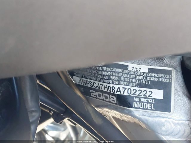 2008 HONDA GL1800 1HFSC47H08A702222 Photo 9