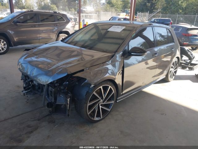 2018 VOLKSWAGEN GOLF R WVWVF7AU0JW199497 Photo 1