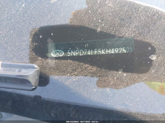 2019 HYUNDAI ELANTRA 5NPD74LF5KH492521 Photo 8