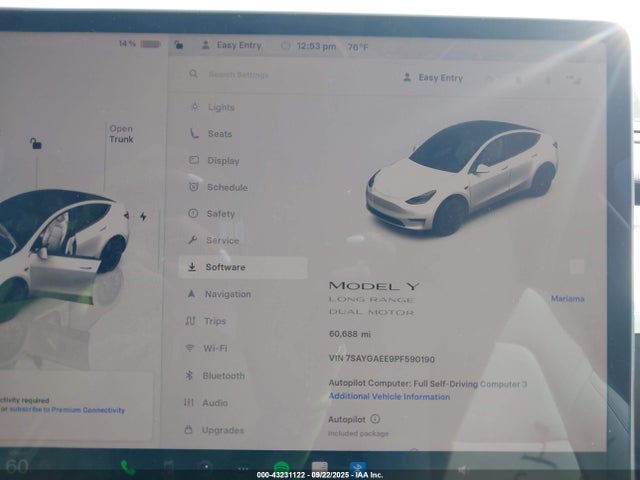 2023 TESLA MODEL Y 7SAYGAEE9PF590190 Photo 6