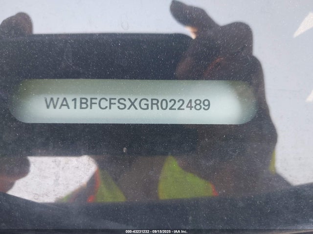 2016 AUDI Q3 WA1BFCFSXGR022489 Photo 8