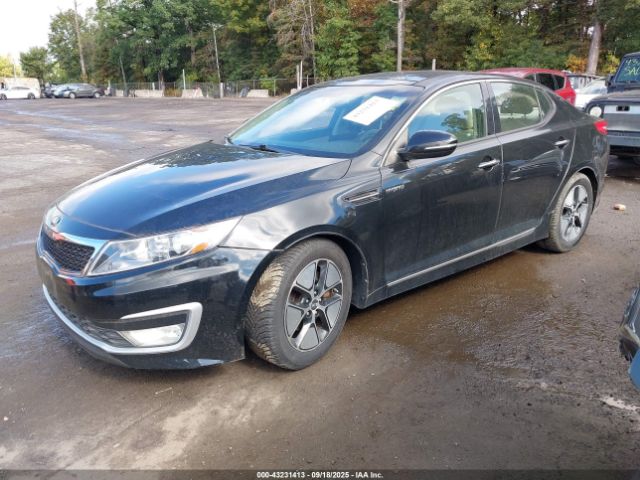 2013 KIA OPTIMA HYBRID KNAGM4AD3D5048870 Photo 1