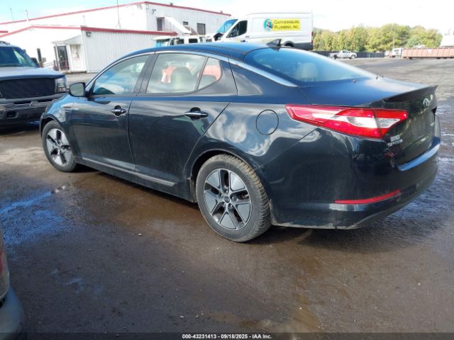 2013 KIA OPTIMA HYBRID KNAGM4AD3D5048870 Photo 2
