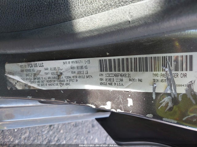 Chrysler 2015 2015 1C3CCCAB6FN649131 Image 9