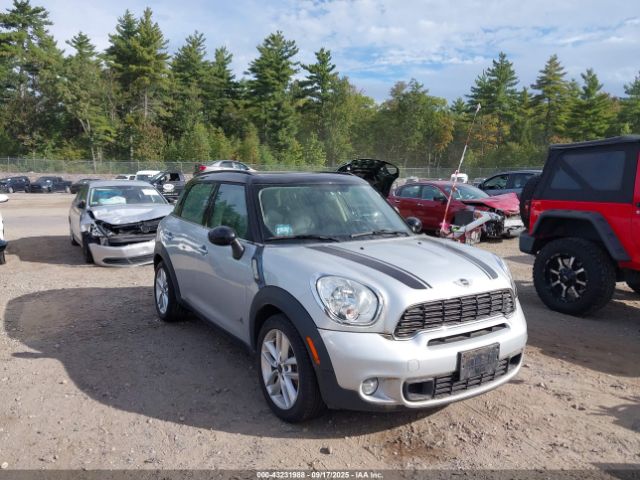 2012 MINI COOPER S COUNTRYMAN WMWZC5C55CWL64349 Photo 0