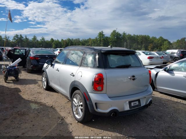 2012 MINI COOPER S COUNTRYMAN WMWZC5C55CWL64349 Photo 2